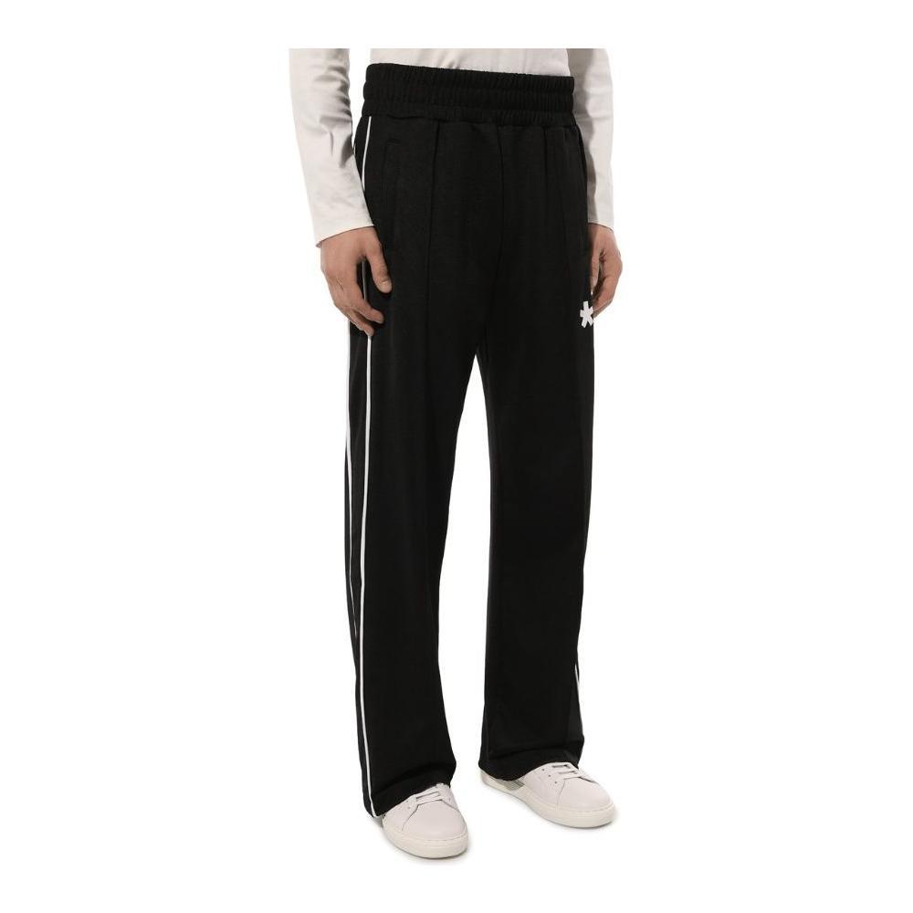 Comme Des Fuckdown Black Polyester Jeans & Pant CO-13513-XL