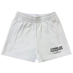 Comme Des Fuckdown White Cotton Short CO-13529-S