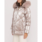 People Of Shibuya Pink Polyester Jackets & Coat PE-13562-IT42|M