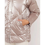 People Of Shibuya Pink Polyester Jackets & Coat PE-13562-IT42|M