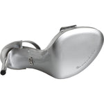 Dolce & Gabbana Silver KEIRA Heels Ankle Strap Sandals Shoes LA11347-38