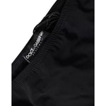 Dolce & Gabbana Black Nylon Swimwear Beachwear Bottom Bikini BIK1817-3