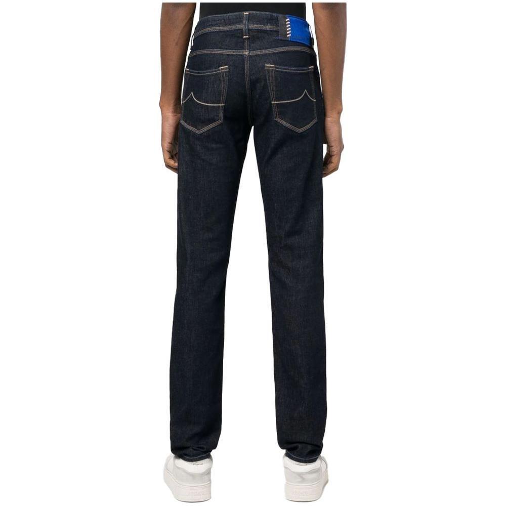 Jacob Cohen Blue Cotton Jeans & Pant JA-13770-W32