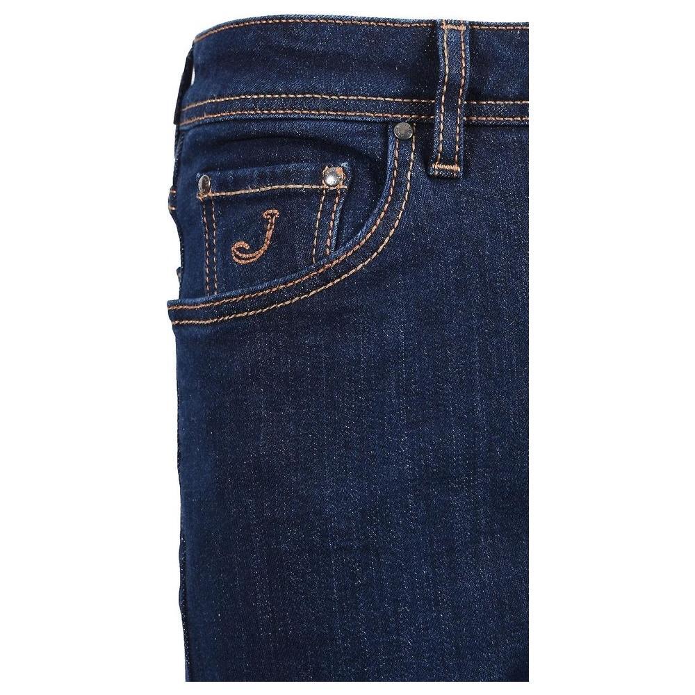 Jacob Cohen Blue Cotton Jeans & Pant JA-13790-W33