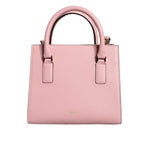 Versace Pink Small Top Handle Grainy Calf Leather Crossbody Bag BAG1588