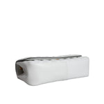 Versace White Mini Nappa Leather Crossbody Shoulder Bag BAG1596