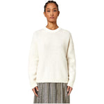 Alpha Studio White Recycled Wool Women Sweater AL-13837-IT44|L
