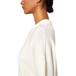 Alpha Studio White Recycled Wool Women Sweater AL-13837-IT44|L