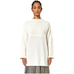 Alpha Studio White Recycled Wool Women Sweater AL-13842-IT44|L