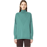Alpha Studio Green Silk Sweater AL-13843-IT38|XS