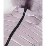 Refrigiwear Purple Nylon Women Jacket RE-14055-XS