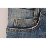 Costume National Blue Cotton Stretch Denim Jeans SIG30136-1