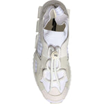 Dolce & Gabbana White Mesh Sorrento Trekking Sneakers Shoes LA12636-37