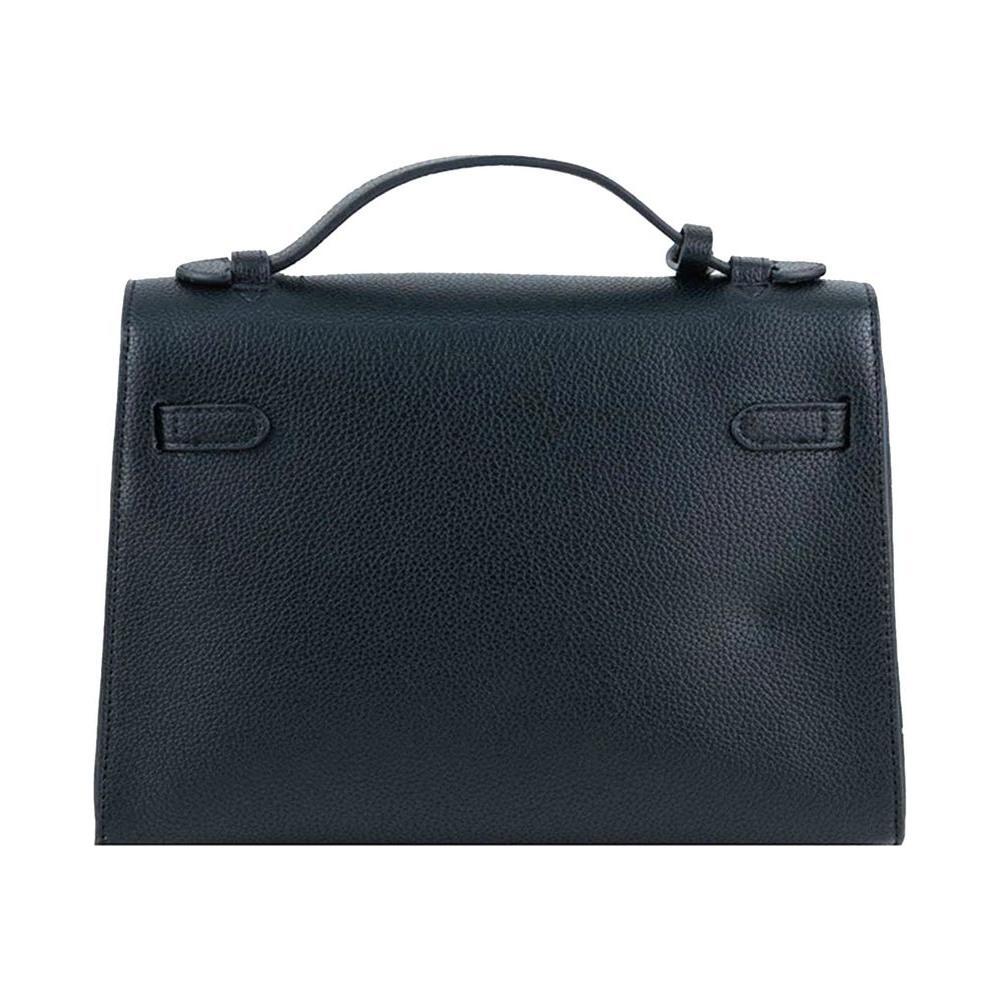 CRISTINAEFFE Black Artificial Leather Women Crossbody Bag CREF-14130