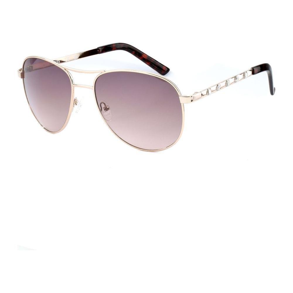 Guess Gold Metal Sunglasses