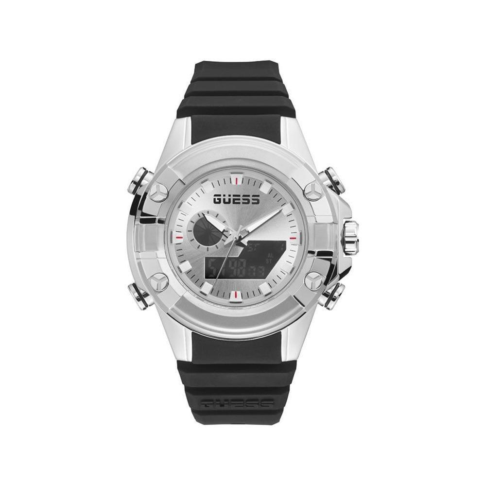 Guess Black Synthetic Sport Watch