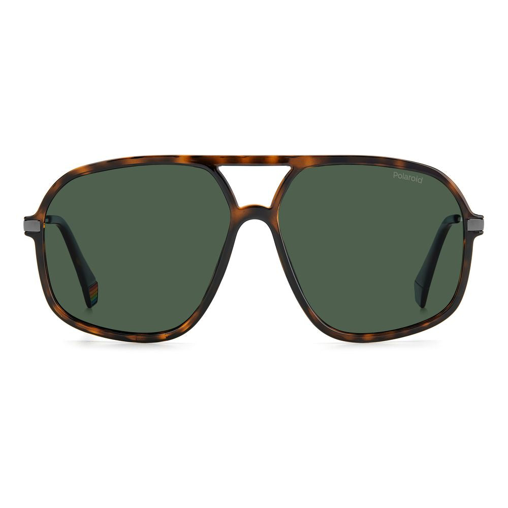 Polaroid Brown Plastic Sunglasses POPLD6182S086UCAC