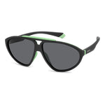 Polaroid Black Rubber Sunglasses POPLD2151S3OLG2M9AC