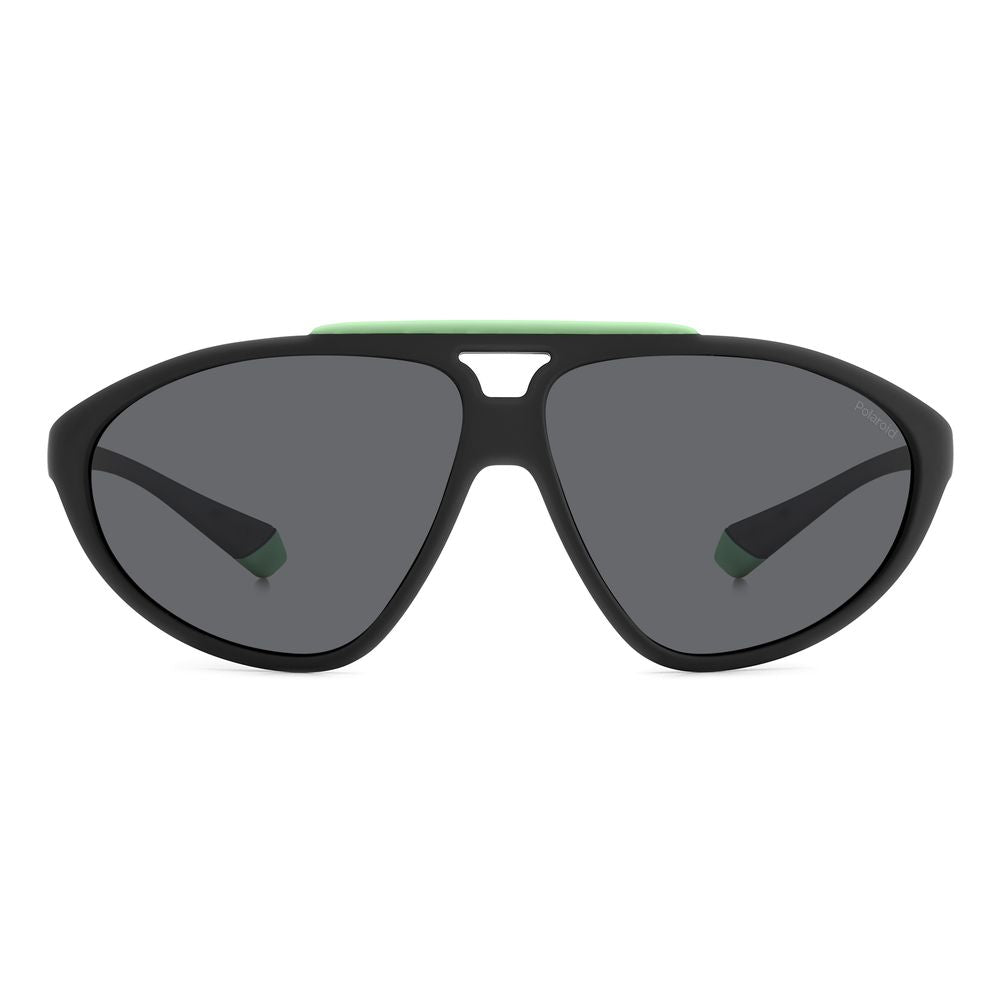Polaroid Black Rubber Sunglasses POPLD2151S3OLG2M9AC