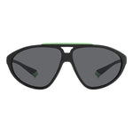 Polaroid Black Rubber Sunglasses POPLD2151S3OLG2M9AC