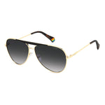Polaroid Black Metal Sunglasses POPLD6200SXRHLG1WJAC
