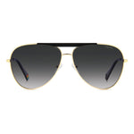 Polaroid Black Metal Sunglasses POPLD6200SXRHLG1WJAC