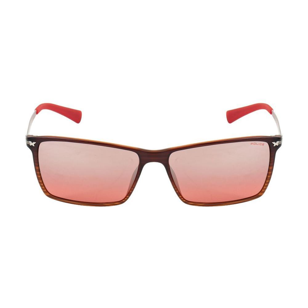 Police Red Injected Sunglasses POS195758ABRMAC