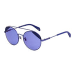 Police Blue Metal Sunglasses 1728,67434610848,Blue,New with tags,Police,Sunglasses,Sunglasses for Women - Sunglasses,Women POSPLA94548P6BAC