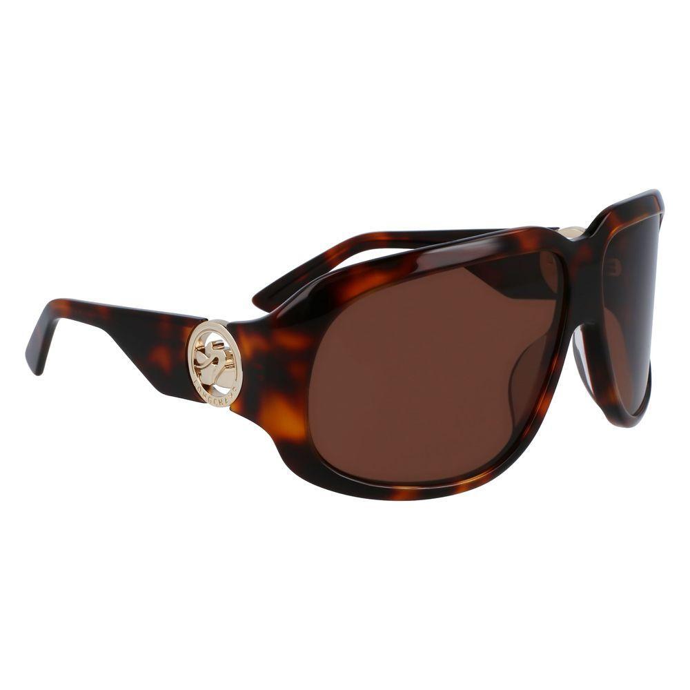 Longchamp Brown Acetate Sunglasses LOLO736S230AC