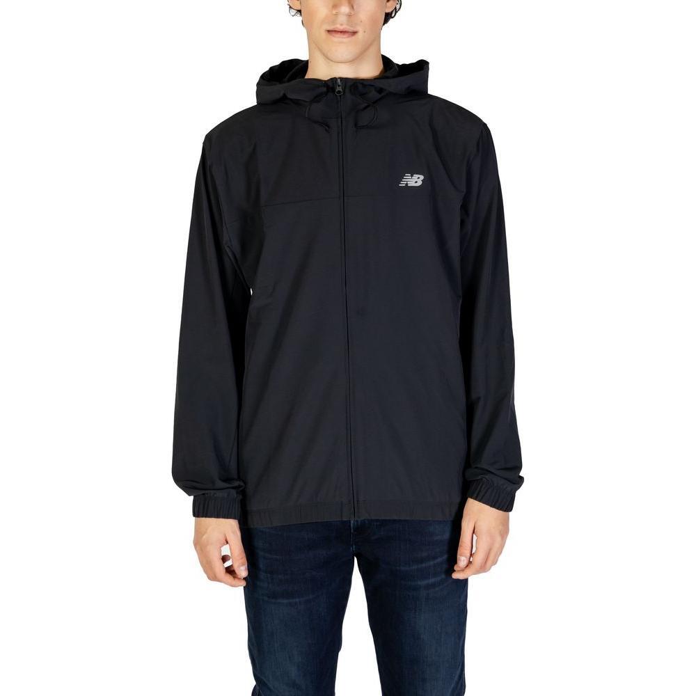 New Balance Black Recycled Polyester Jackets & Coat NE-14883200009-IT48 | L