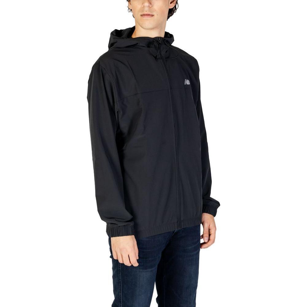 New Balance Black Recycled Polyester Jackets & Coat NE-14883200009-IT48 | L