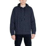 Armani Exchange Black Cotton Hoody AR-14714300009-IT52 | XL