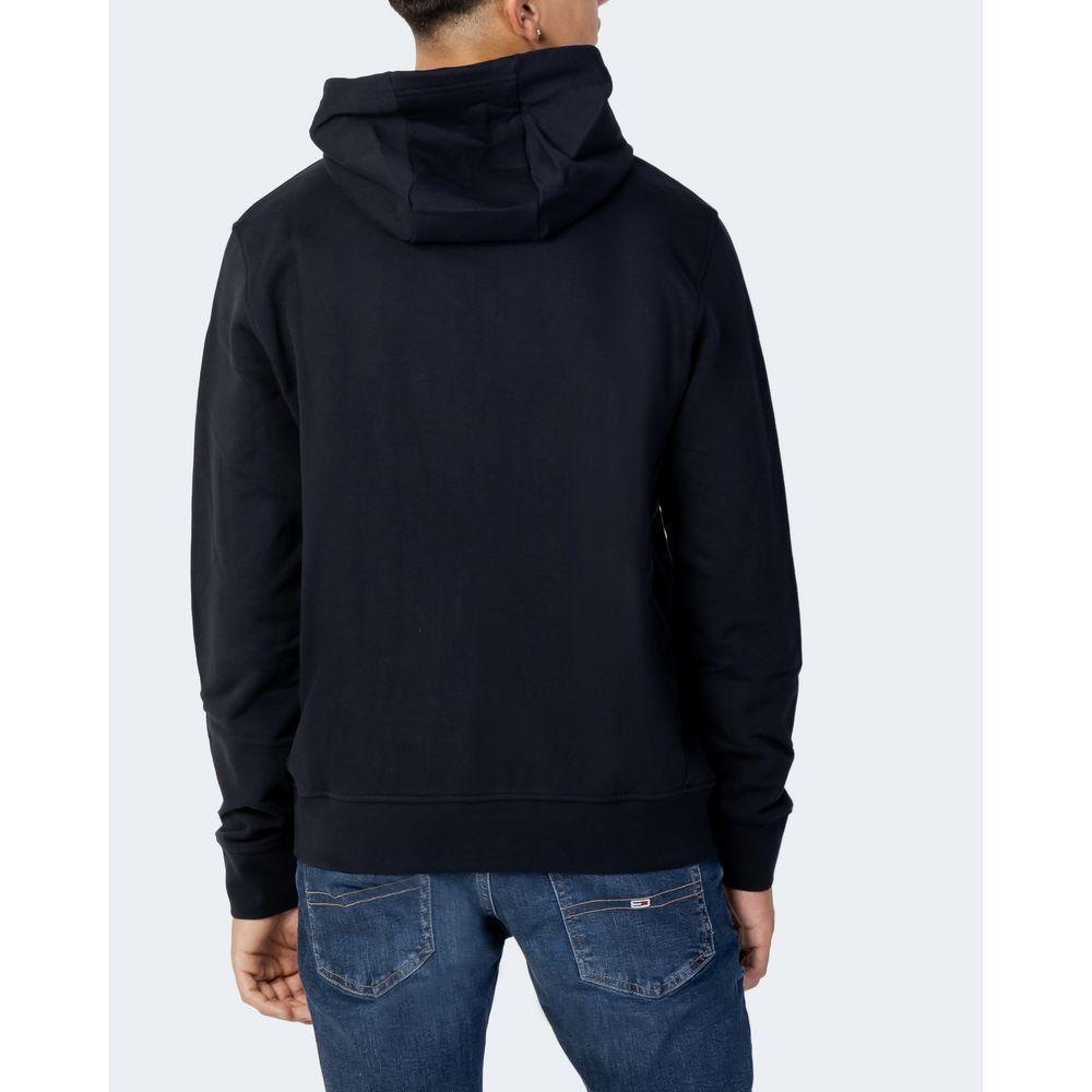Armani Exchange Blue Cotton Hoody AR-9047800128-IT44 | S