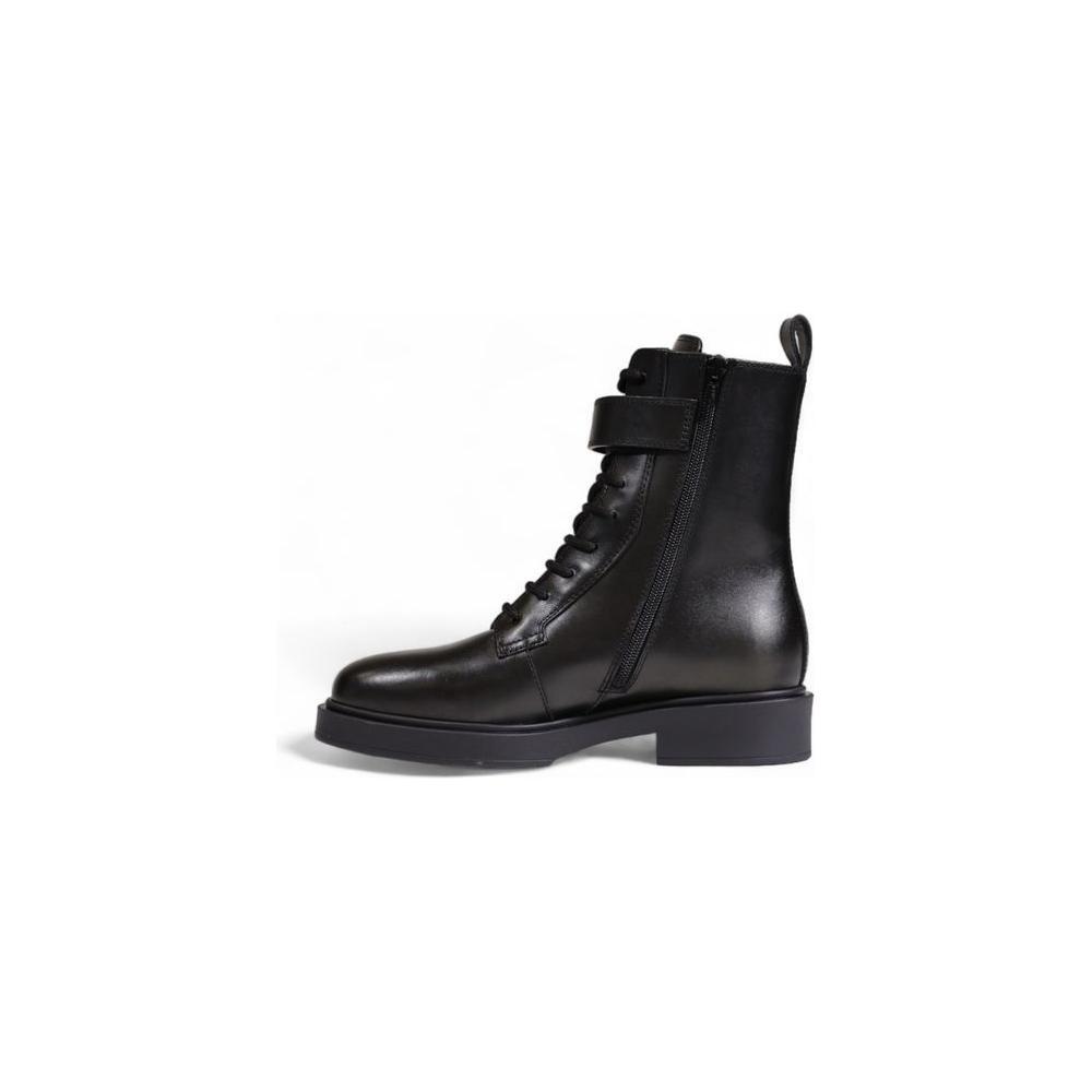 Furla Black Leather Boot 1728,71956299936,Black,Boots - Women - Shoes,EU36/US6,Furla,New with tags,Shoes,Women,Women - Shoes FU-14933200009-EU36/US6