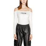 Icon White Cotton Bodysuit IC-14926900008-IT44|L