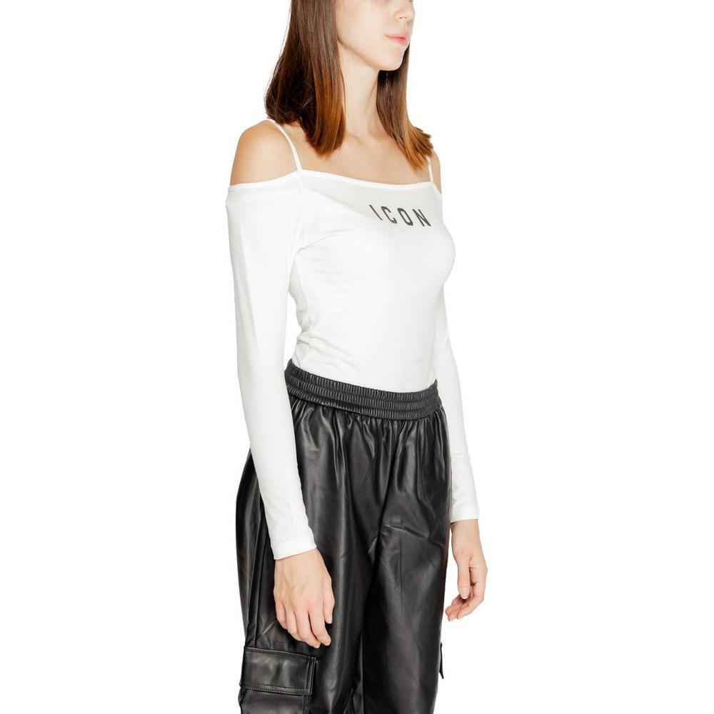 Icon White Cotton Bodysuit IC-14926900008-IT44|L