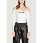 Icon White Cotton Bodysuit IC-14926900008-IT44|L