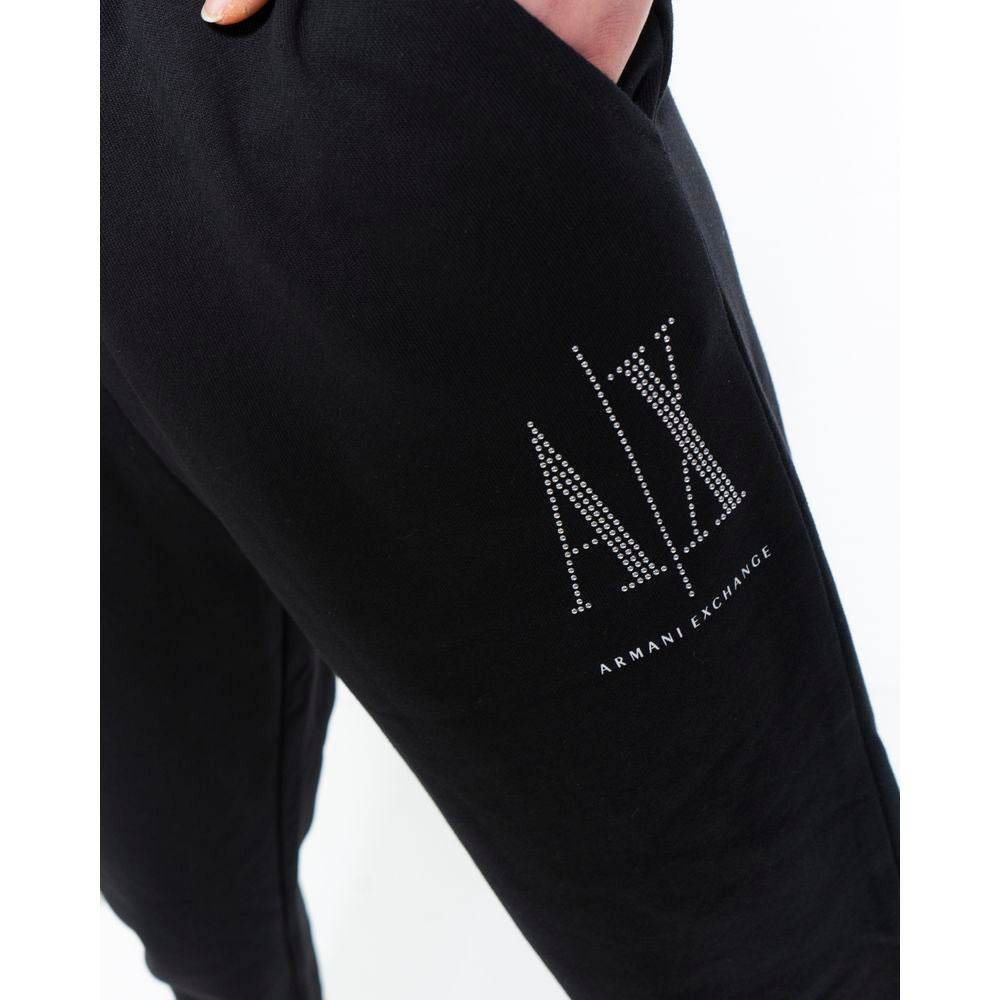 Armani Exchange Bicolor Cotton Joggers Workout Pant AR-6515700849-IT38|XS