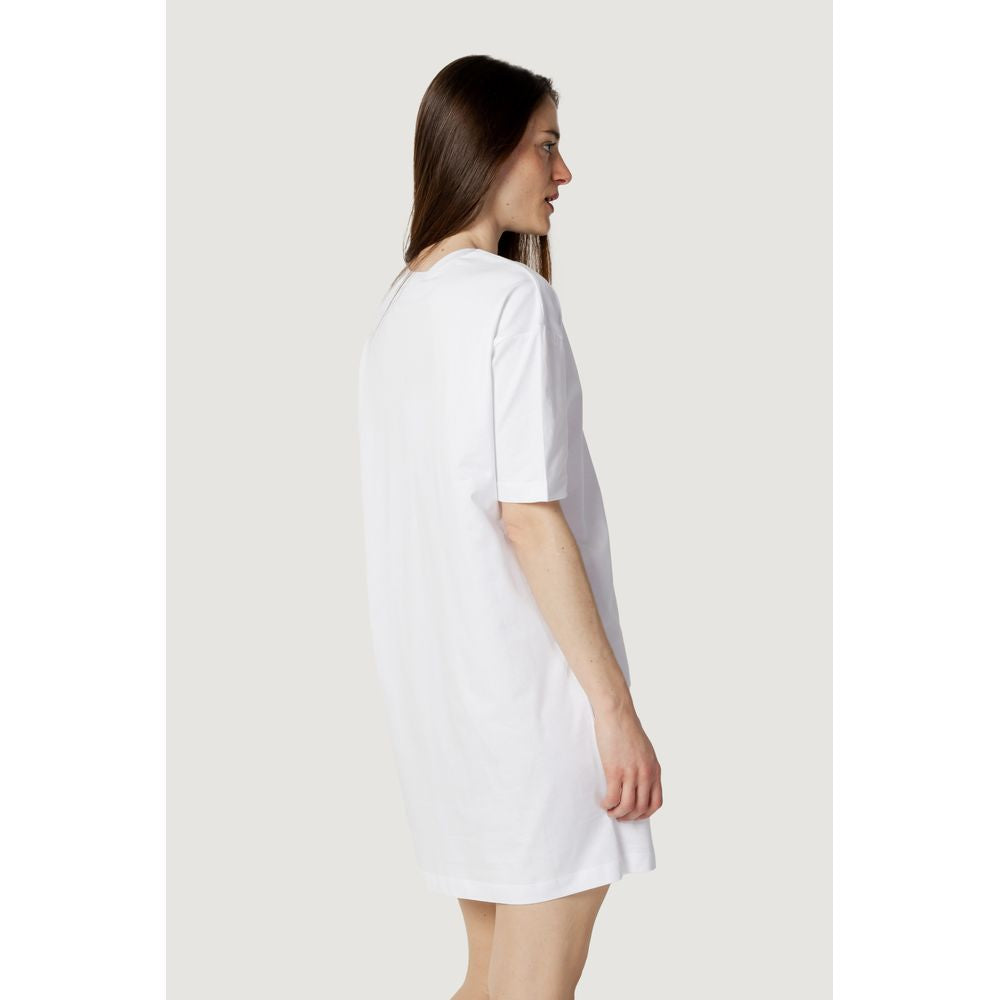 Love Moschino White Cotton Short LO-10219400008-38 | XXS