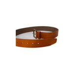 Hugo Boss Beige Leather Belt BO-12016800309-85 CM / 34 INCHES