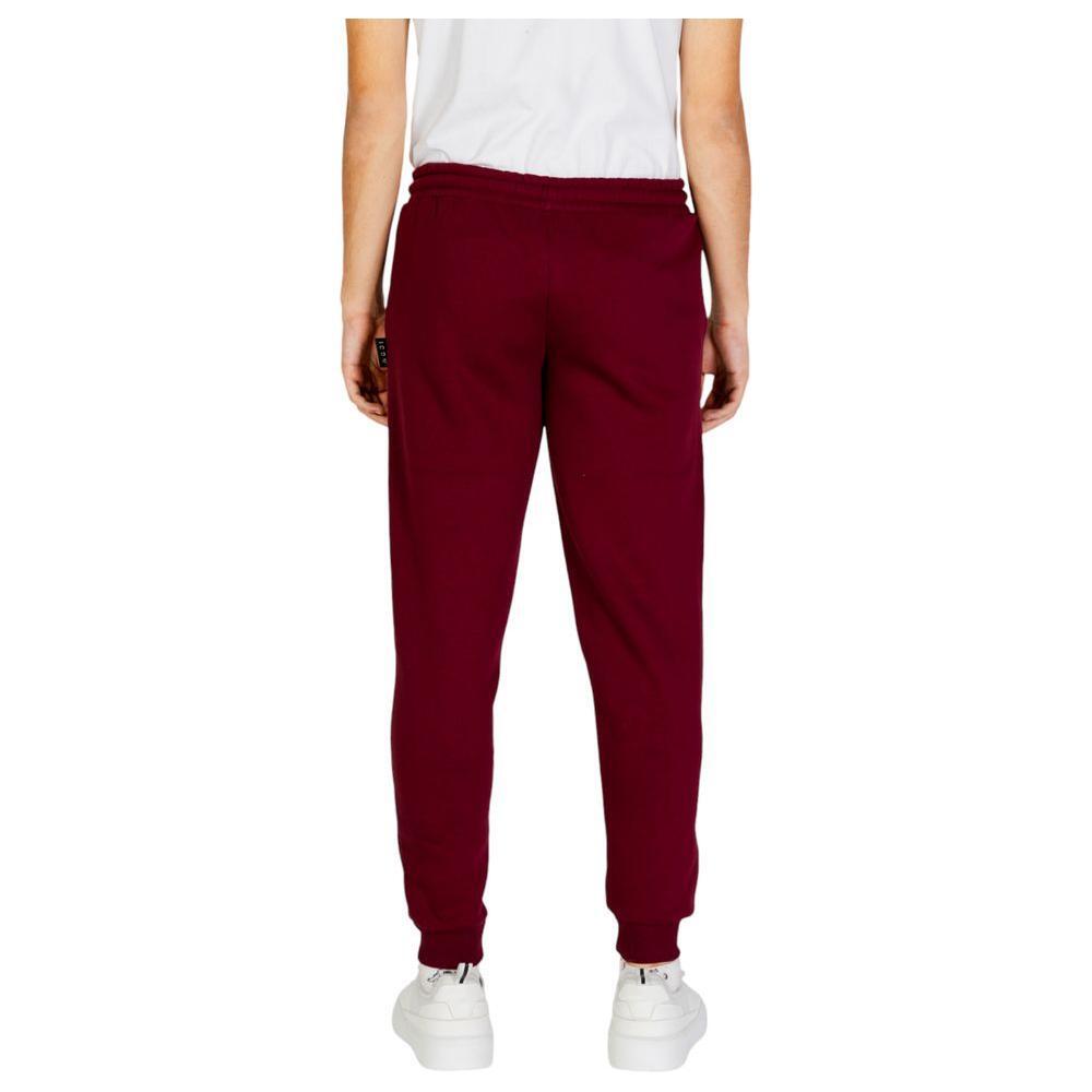 Icon Bordeaux Cotton Joggers Workout Pant IC-15610800129-IT46 | M