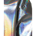 Dolce & Gabbana Silver Iridescent Full Zip Men Bomber Jacket JKT3861-50