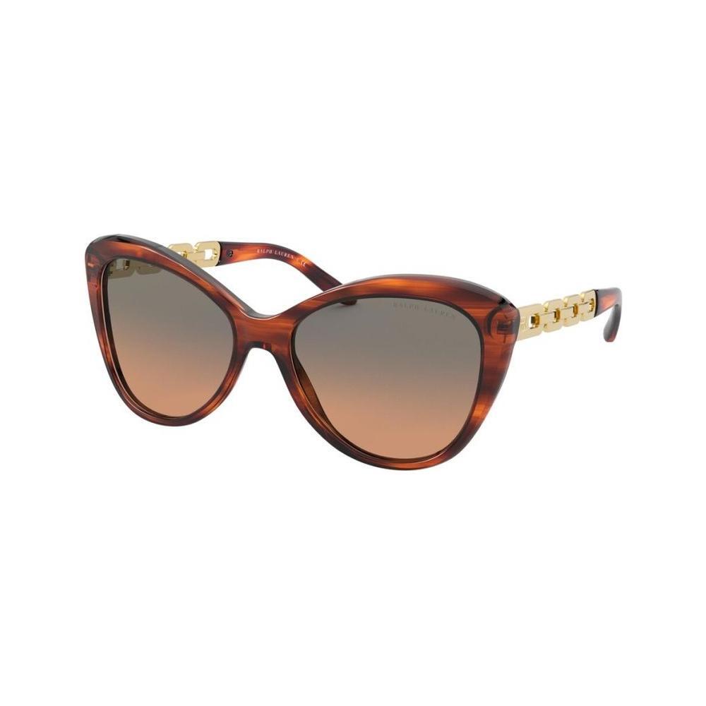 Ralph Lauren Brown Metal Sunglasses RLRL8184500718AC