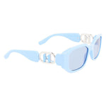 Karl Lagerfeld Blue Injected Sunglasses KLKL6085S450AC