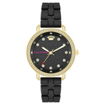 Juicy Couture Black Metal Watch JCJC1310GPBKAC
