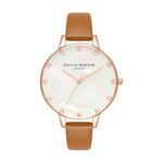 Olivia Burton Brown Artificial Leather Watch OBOB16SE18AC