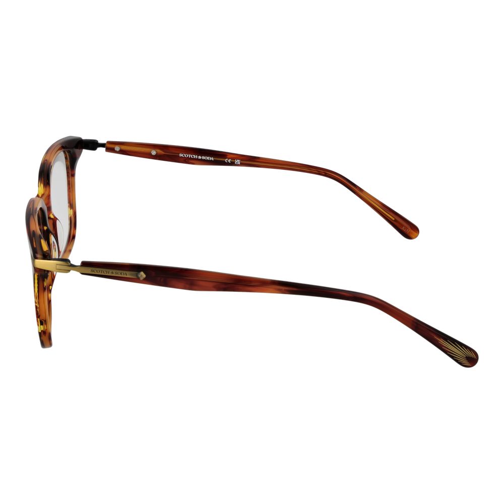 Scotch & Soda Brown Plastic Glasses (Frames)