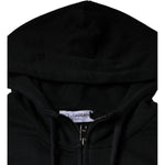 Dolce & Gabbana Black Logo Plaque Hooded Full Zip Sweater TSH86994-44