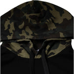 Dolce & Gabbana Black Camouflage Hooded Sweatshirt Sweater TSH87047-48