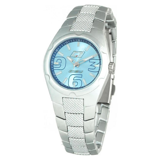 Chronotech Silver Stainless Steel Watch